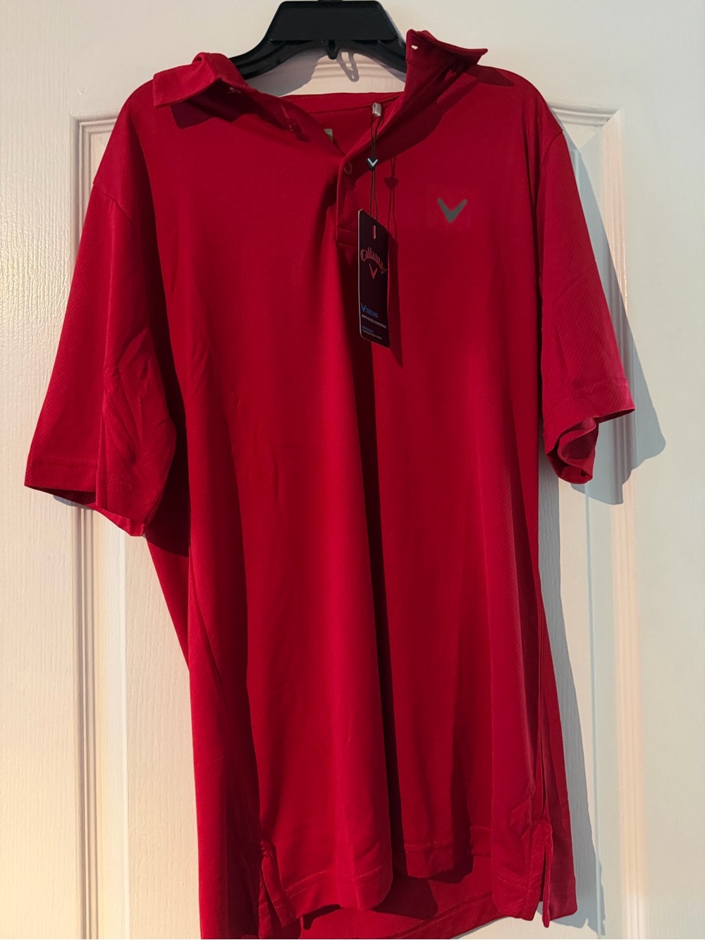 Callaway Men’s Red Golf Polo Shirt